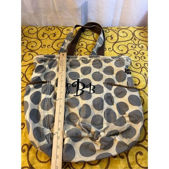 31 Thirty-one metro gray tote dotes monogram - Picture 5 of 6